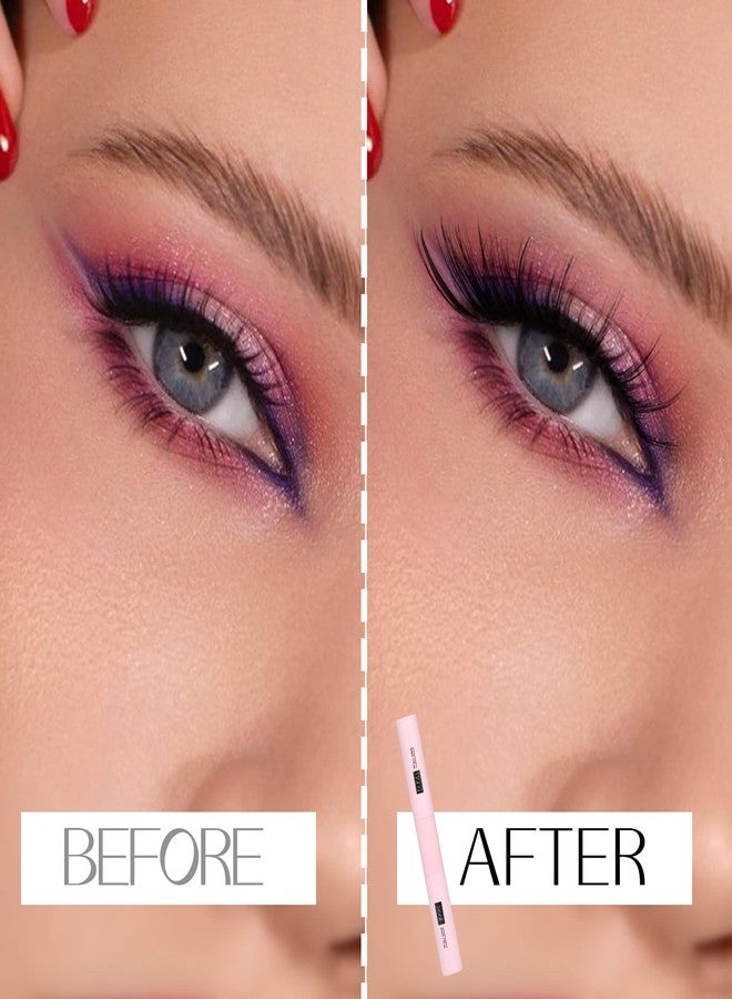 ALICE Lash Bond and Seal, Cluster Lashes Glue for DIY Eyelash Extensions, Individual Lash Glue for Clusters Eyelash Strong Hold Long No Latex Lasting Waterproof Eye Lashes Glue Mascara (Black 5ml×2) - Image 5